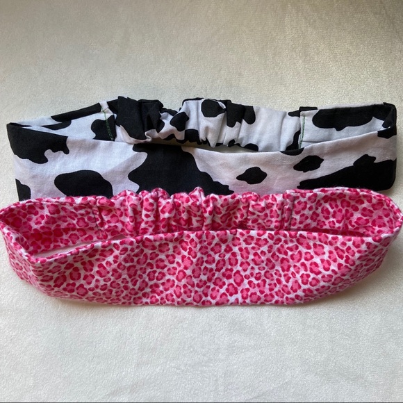 Animal Print Stretchy Headband Set